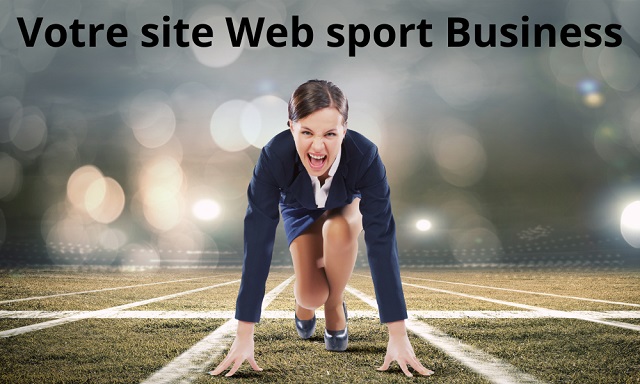 Votre site Web sur mesure dans le domaine du Sport Business